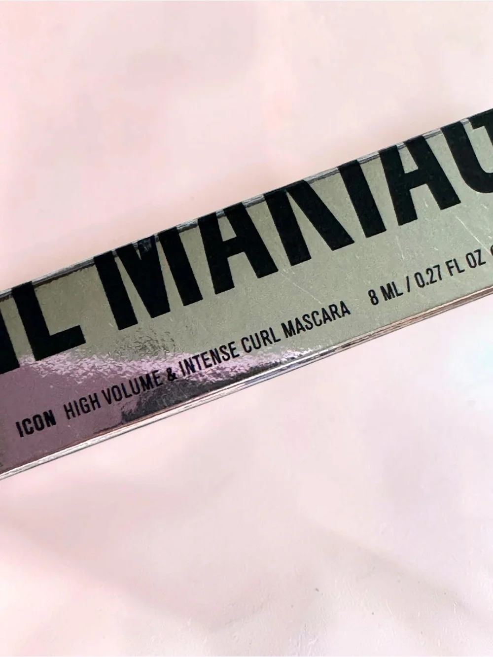 IL MAKIAGE High Volume & Intense Curl Mascara Box Icon Black NIB
